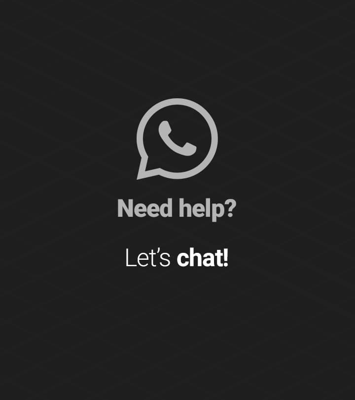 Need Help? Let's chat!